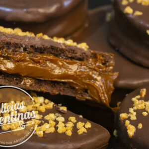 Alfajores tipo havanna, delicias argentinas